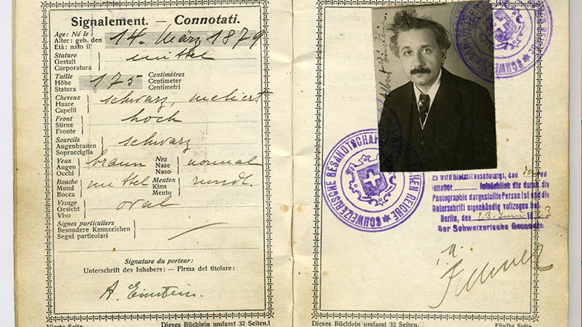 گذرنامه اینشتین